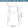 Cadeira Empilhavel Com Braco Inmetro Slick Im In Area Externa Interna Polipropileno UV -3-